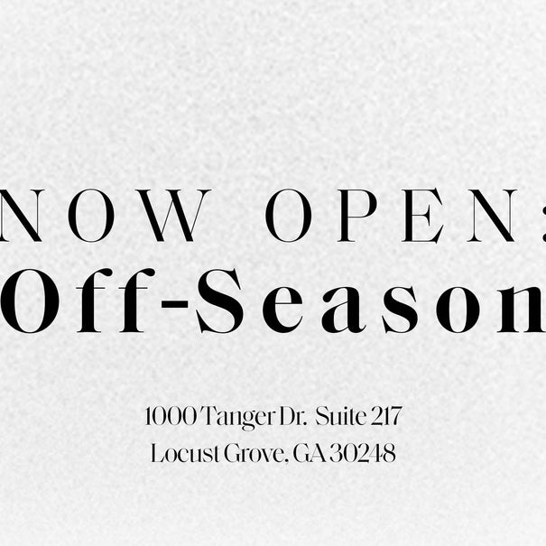 Off-Season Is Now Open: Locust Grove, GA