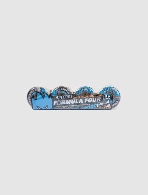 Spitfire Formula Four conical full skateboard wheels 99 duro in original packaging