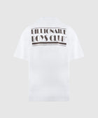 White short sleeve T-shirt with large Billionaire Boys Club logo on back