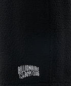 Black sherpa fleece with embroidered Billionaire Boys Club logo, streetwear apparel detail