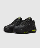 Black Nike Air Max 95 sneakers with green accents and Halloween-themed graphics