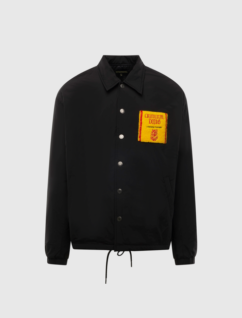BEER MAT APPLIQUE COACH JACKET