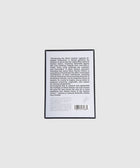 Back of Black Fashion Legends Alphabet Flashcards box with text description and barcode