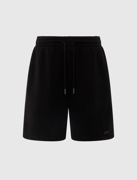 RIB KNIT DRAWCORD 7" SHORTS