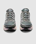 Gray Adidas adiSTAR Control 5 sneakers with mesh upper and reflective accents, front view