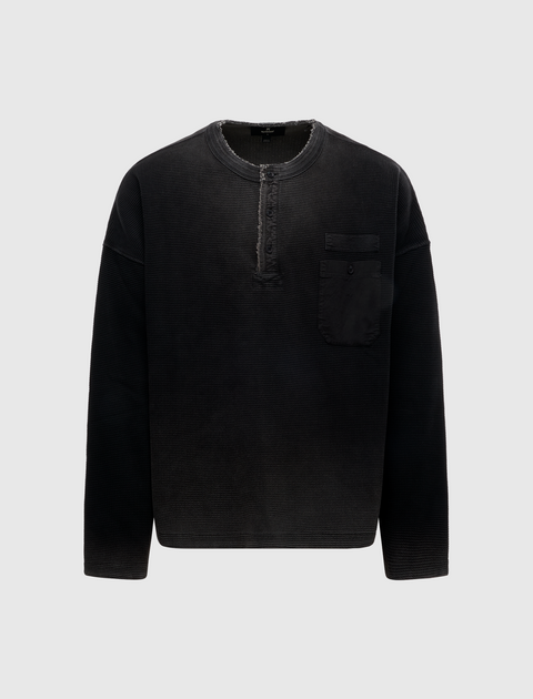 HENLEY SWEATER