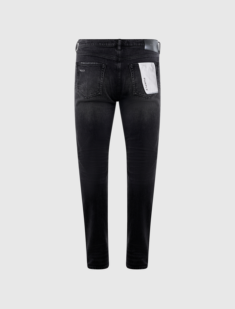 P001 SKINNY INDIGO BLACK